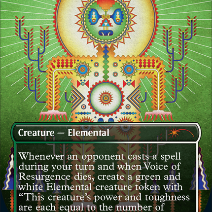 Voice of Resurgence (Borderless) [Secret Lair Drop]
