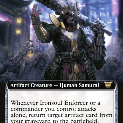 Ironsoul Enforcer (Extended Art) [Neon Dynasty Commander]