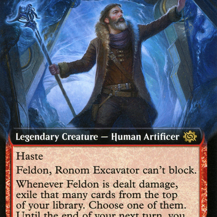 Feldon, Ronom Excavator (Extended Art) [The Brothers' War]