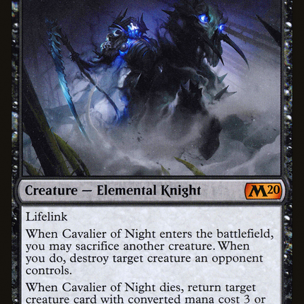 Cavalier of Night [The List]
