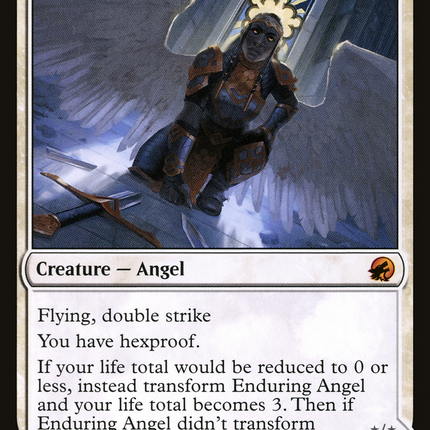 Enduring Angel // Angelic Enforcer [Innistrad: Midnight Hunt]