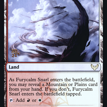 Furycalm Snarl [Strixhaven: School of Mages Promos] Prerelease Foil