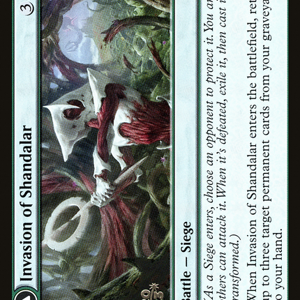 Invasion of Shandalar // Leyline Surge [March of the Machine Promos] Prerelease Foil