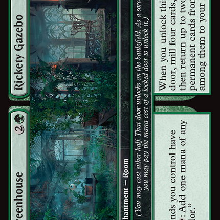 Greenhouse // Rickety Gazebo [Duskmourn: House of Horror] Foil