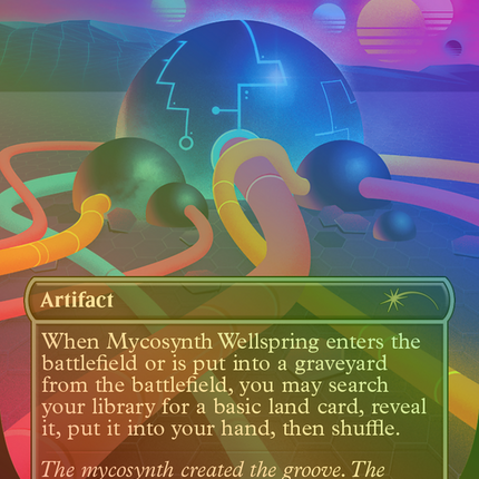 Mycosynth Wellspring (Borderless) [Secret Lair Drop] Foil