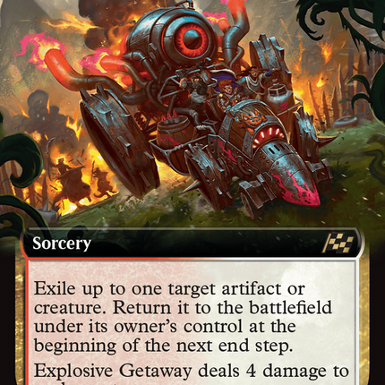 Explosive Getaway (Extended Art) [Aetherdrift]