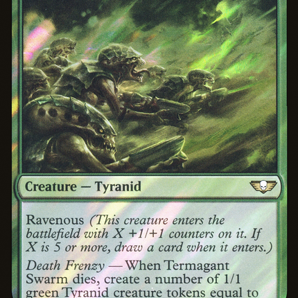 Termagant Swarm [Warhammer 40,000 Commander] Surge Foil