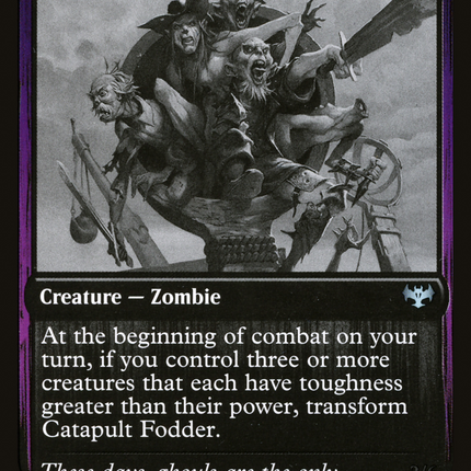 Catapult Fodder // Catapult Captain [Innistrad: Double Feature]