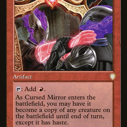 Cursed Mirror (Retro) [The Brothers' War Commander]
