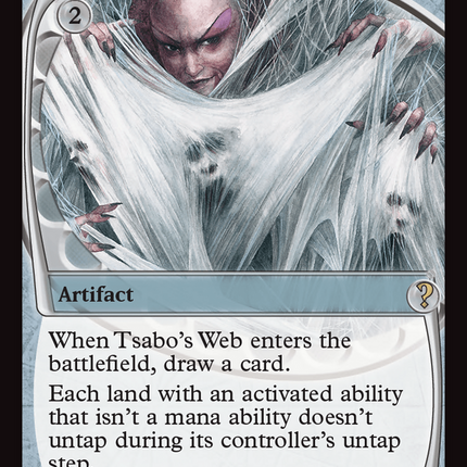 Tsabo's Web [Mystery Booster 2]