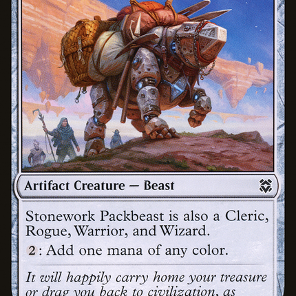 Stonework Packbeast [Zendikar Rising]