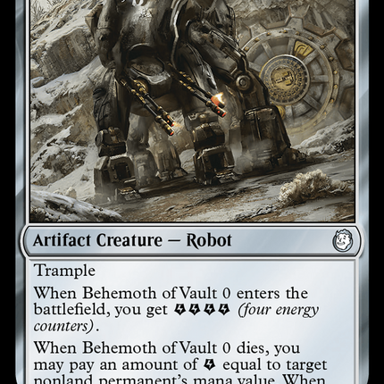 Behemoth of Vault 0 [Fallout] Surge Foil