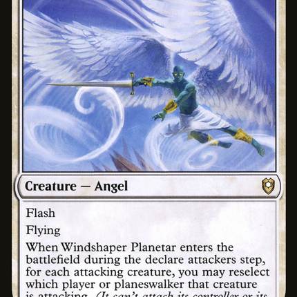 Windshaper Planetar [Commander Legends: Battle for Baldur's Gate]