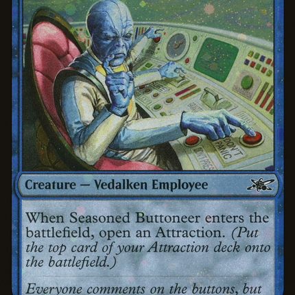 Seasoned Buttoneer [Unfinity] Galaxy Foil