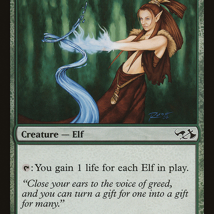 Wellwisher [Duel Decks: Elves vs. Goblins] Foil