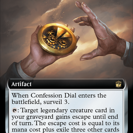Confession Dial (Extended Art) [Doctor Who] Surge Foil