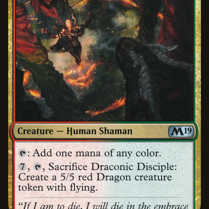 Draconic Disciple [Core Set 2019]
