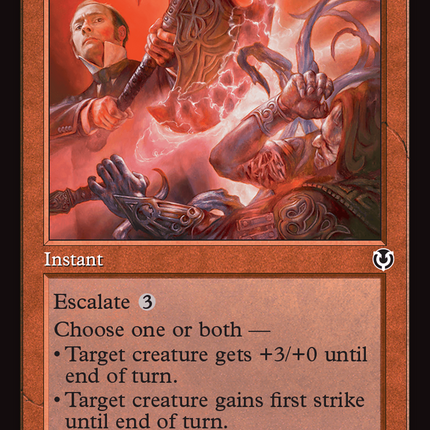 Borrowed Hostility (Retro Frame) [Innistrad Remastered] Foil