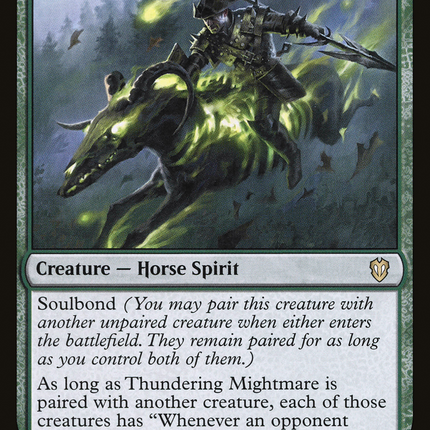 Thundering Mightmare [Crimson Vow Commander]
