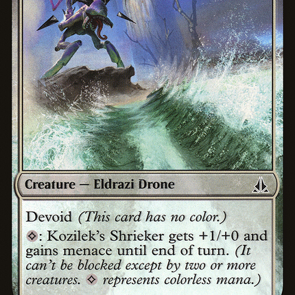 Kozilek's Shrieker (devoid) [Oath of the Gatewatch]