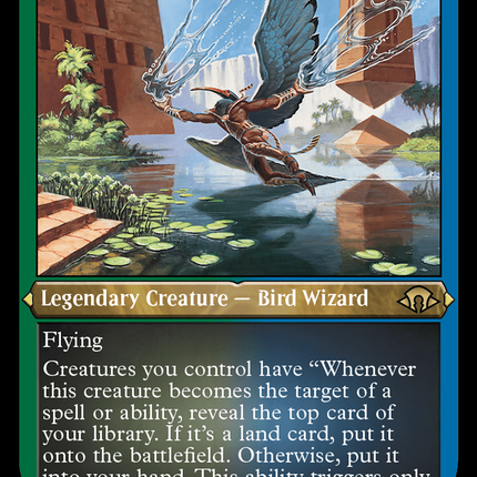 Nadu, Winged Wisdom [Modern Horizons 3] Etched Foil