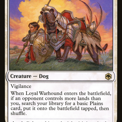Loyal Warhound [Adventures in the Forgotten Realms Promos]