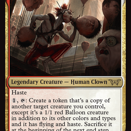 The Jolly Balloon Man [Duskmourn: House of Horror] Foil