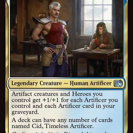 Cid, Timeless Artificer [FINAL FANTASY] Foil