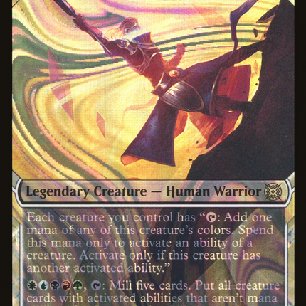 Tazri, Stalwart Survivor (Showcase) [March of the Machine: The Aftermath] Halo Foil