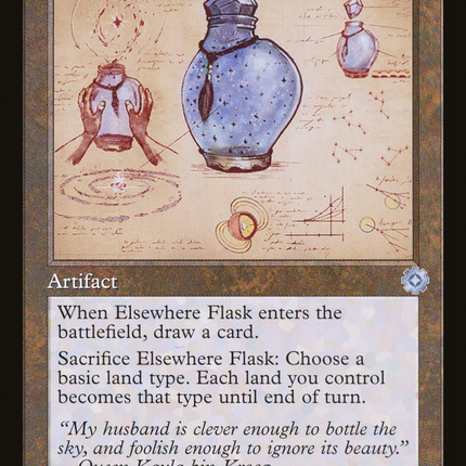 Elsewhere Flask (Retro) [The Brothers' War Retro Artifacts]