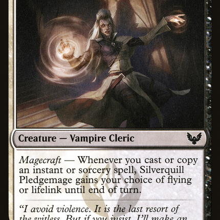 Silverquill Pledgemage [Strixhaven: School of Mages]