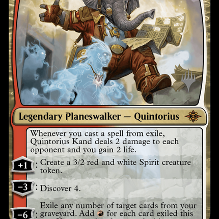 Quintorius Kand [The Lost Caverns of Ixalan Promos]