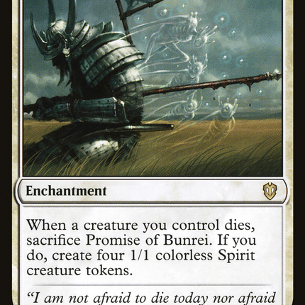 Promise of Bunrei [Crimson Vow Commander]