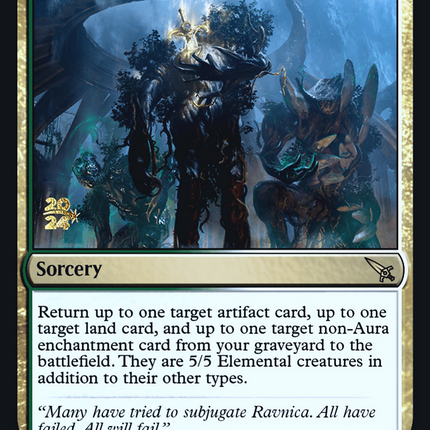 Relive the Past [Murders at Karlov Manor Promos] Prerelease Foil