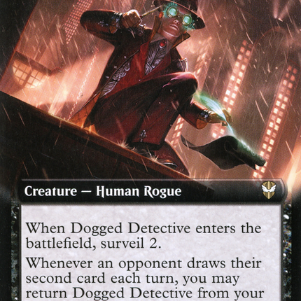 Dogged Detective (Extended Art) [New Capenna Commander]