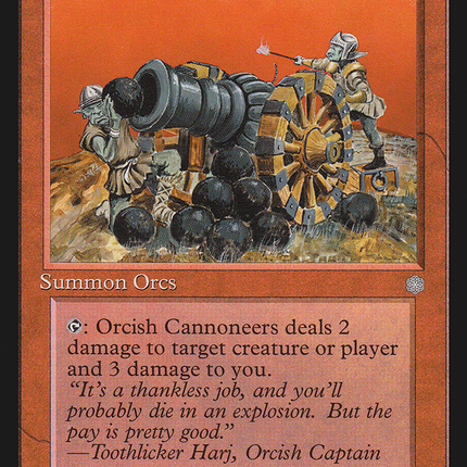 Orcish Cannoneers [Ice Age]