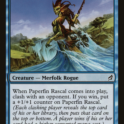 Paperfin Rascal [Lorwyn]