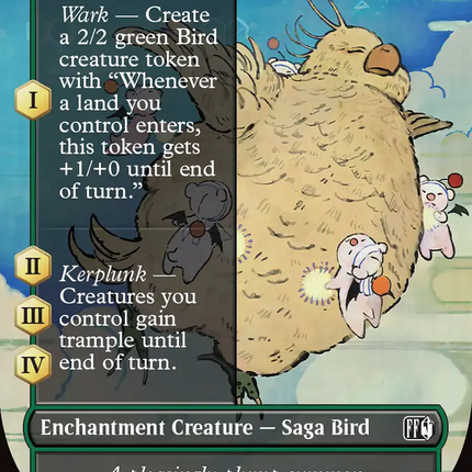 Summon: Fat Chocobo (Borderless) [FINAL FANTASY] Foil
