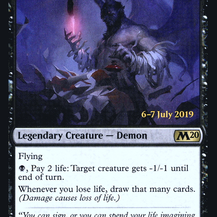 Vilis, Broker of Blood [Core Set 2020 Promos] Prerelease Foil