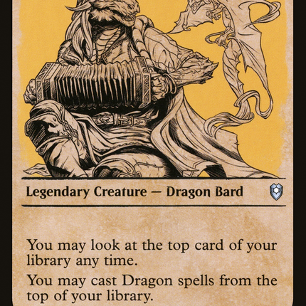Korlessa, Scale Singer (Showcase) [Commander Legends: Battle for Baldur's Gate]