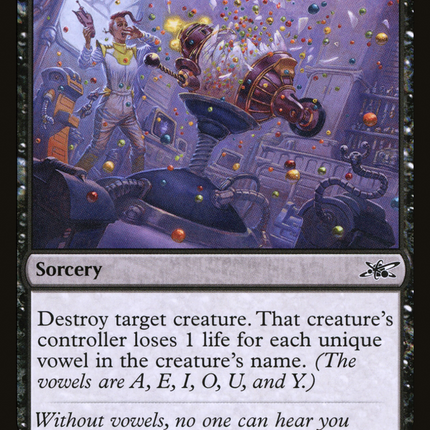 Disemvowel [Unfinity]