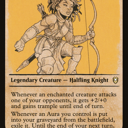 Mazzy, Truesword Paladin (Showcase) [Commander Legends: Battle for Baldur's Gate]