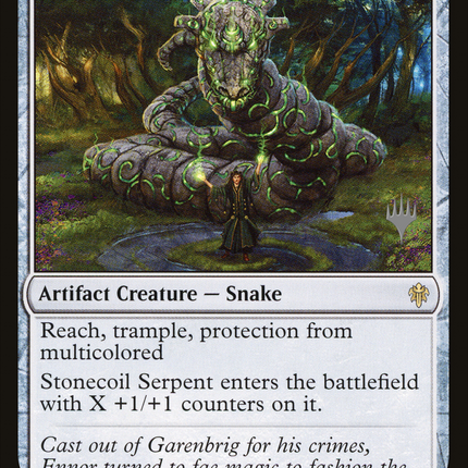 Stonecoil Serpent [Throne of Eldraine Promos]