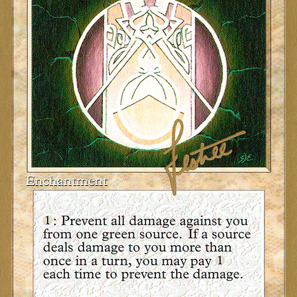 Circle of Protection: Green [Pro Tour Collector Set]