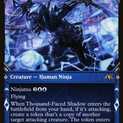 Thousand-Faced Shadow (Showcase) [Kamigawa: Neon Dynasty]