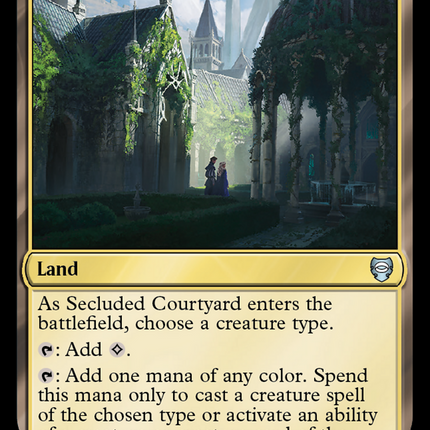 Secluded Courtyard [Tales of Middle-earth Commander]