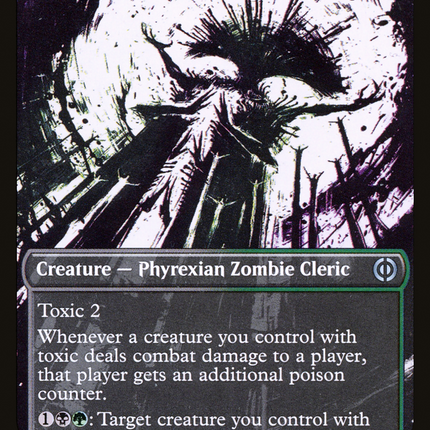 Necrogen Rotpriest (Showcase) [Phyrexia: All Will Be One]