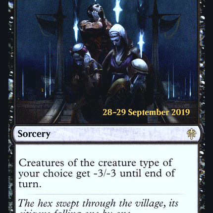 Witch's Vengeance [Throne of Eldraine Promos] Prerelease Foil