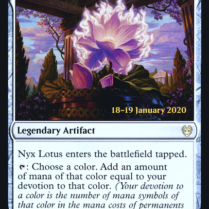 Nyx Lotus [Theros Beyond Death Promos] Prerelease Foil
