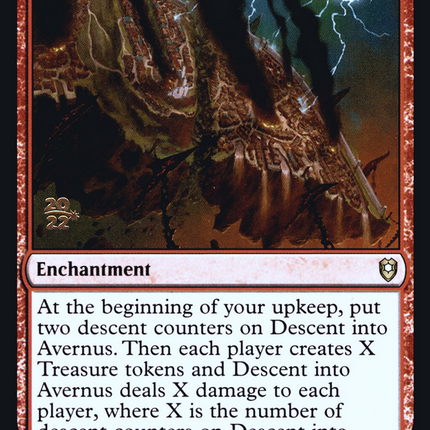 Descent into Avernus [Battle for Baldur's Gate Promos] Prerelease Foil